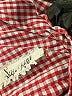 Assorted Brands Checkered-gingham Red Short Sleeve Blouse Size L - photo 7