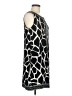 Alfani Graphic Black Casual Dress Size M - photo 4