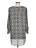 Cato 100% Polyester Gray Long Sleeve Blouse Size L - photo 2