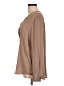 Premise Studio 100% Polyester Tan Long Sleeve Blouse Size L - photo 5