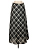 J.Crew 100% Polyester Argyle Black Formal Skirt Size XS - photo 1