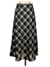J.Crew 100% Polyester Argyle Black Formal Skirt Size XS - photo 2