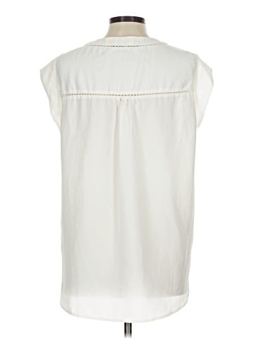 Rose + Olive Sleeveless Blouse (view 2)
