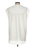 Rose + Olive 100% Polyester Ivory Sleeveless Blouse Size L - photo 2