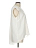 Rose + Olive 100% Polyester Ivory Sleeveless Blouse Size L - photo 4