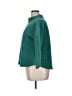 T by Talbots 100% Cotton Solid Teal Turtleneck Sweater Size XL - photo 5