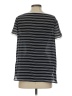Ann Taylor LOFT 100% Polyester Gray Short Sleeve Top Size S - photo 2