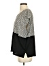 Very J Black Short Sleeve Blouse Size S - photo 5