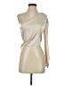 More To Come Solid Ivory Tan Sleeveless Blouse Size XS - photo 1
