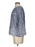 J.Crew 100% Cotton Gray 3/4 Sleeve Blouse Size XS - photo 5