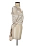 More To Come Solid Ivory Tan Sleeveless Blouse Size XS - photo 4
