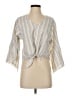 Assorted Brands Ivory 3/4 Sleeve Blouse Size S - photo 1