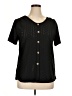 Unbranded Black Short Sleeve Blouse Size XXL - photo 1
