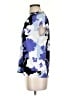 JCPenney Floral Blue Short Sleeve Blouse Size XS - photo 5