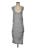 Splendid Solid Gray Casual Dress Size S - photo 1