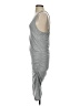 Splendid Solid Gray Casual Dress Size S - photo 5