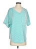 Altar'd State Teal Short Sleeve Top Size XS - photo 1