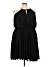 Unbranded Solid Black Cocktail Dress Size 22 - photo 1