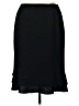 Unbranded 100% Polyester Solid Black Formal Skirt Size 10 - photo 1