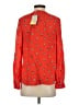 Boden Orange Long Sleeve Blouse Size 4 - photo 2