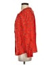 Boden Orange Long Sleeve Blouse Size 4 - photo 5