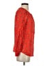 Boden Orange Long Sleeve Blouse Size 4 - photo 4