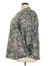 Cathy Animal Print Gray Long Sleeve Blouse Size 3X - photo 5