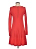 Express Solid Red Casual Dress Size XS - photo 2