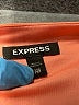 Express 100% Polyester Solid Orange Cocktail Dress Size XXS - photo 7