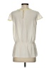 Ann Taylor Ivory Short Sleeve Top Size S - photo 2