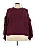 Time and Tru Burgundy Pullover Sweater Size 3X - photo 1