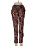 H&M Paisley Red Casual Pants Size 6 - photo 1