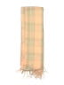 J.Crew 100% Acrylic Plaid Tan Orange Scarf One size - photo 2