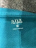 a.n.a. A New Approach Teal Long Sleeve Henley Size XS - photo 7