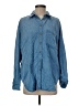 J.Crew 100% Lyocell Blue Long Sleeve Button-Down Shirt Size XS - photo 1
