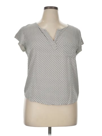 Anne Carson Short Sleeve Blouse (view 1)
