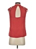Express Outlet 100% Polyester Red Sleeveless Blouse Size XS - photo 2