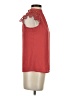 Express Outlet 100% Polyester Red Sleeveless Blouse Size XS - photo 4