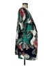Pink Blush Paisley Teal Casual Dress Size S - photo 4