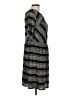 Luxology Chevron-herringbone Gray Casual Dress Size L - photo 4