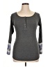 Unbranded Gray Long Sleeve Henley Size XL (estimated) - photo 1