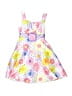 Youngland 100% Polyester Floral White Dress Size 6X - photo 1