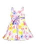 Youngland 100% Polyester Floral White Dress Size 6X - photo 2