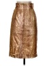 Antonio Melani 100% Polyester Metallic Gold Formal Skirt Size 0 - photo 2
