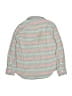 Crewcuts 100% Cotton Stripes Green Long Sleeve Button-Down Shirt Size 4 - 5 - photo 2