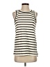 Current/Elliott Ivory Sleeveless T-Shirt Size Sm (1) - photo 1