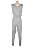 Stars Above Metallic Gray Jumpsuit Size M - photo 2
