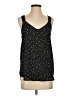 Ann Taylor LOFT 100% Polyester Black Sleeveless Top Size S - photo 1
