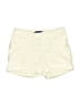 Apt. 9 Solid Ivory Khaki Shorts Size 8 - photo 1