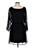 Express 100% Polyester Solid Black Cocktail Dress Size L - photo 1
